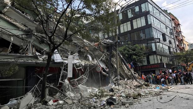 BMKG: Gempa Berkekuatan 7,6 Magnitudo Landa Meksiko di Zona Megathrust