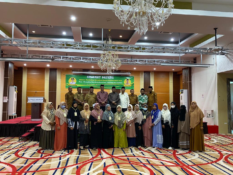 Pertajam Khazanah Intelektual, 50 Guru Dayah se-Banda Aceh Ikuti Workshop Akreditasi Dayah