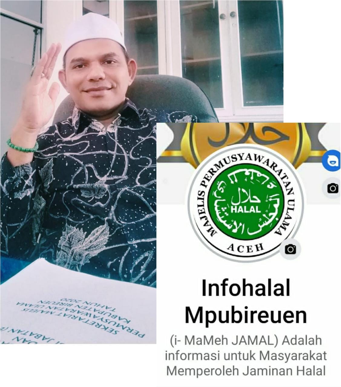 i-MaMeh Jamal, Media Sosial MPU Bireuen untuk Memperoleh Informasi Jaminan Halal