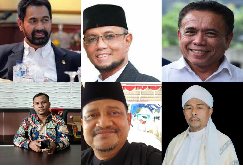 Simak! 6 Profil Ketua Umum Partai Lokal di Aceh