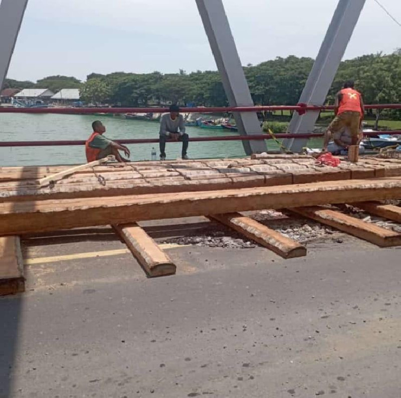 Titik Lokasi Kerusakan Jembatan Peudada Berbeda dengan Kerusakan Tahun Lalu