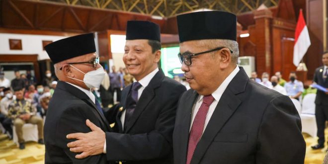 Akhiri Tugas Sebagai Sekda Aceh, Taqwallah Ucap Terima Kasih dan Minta Maaf