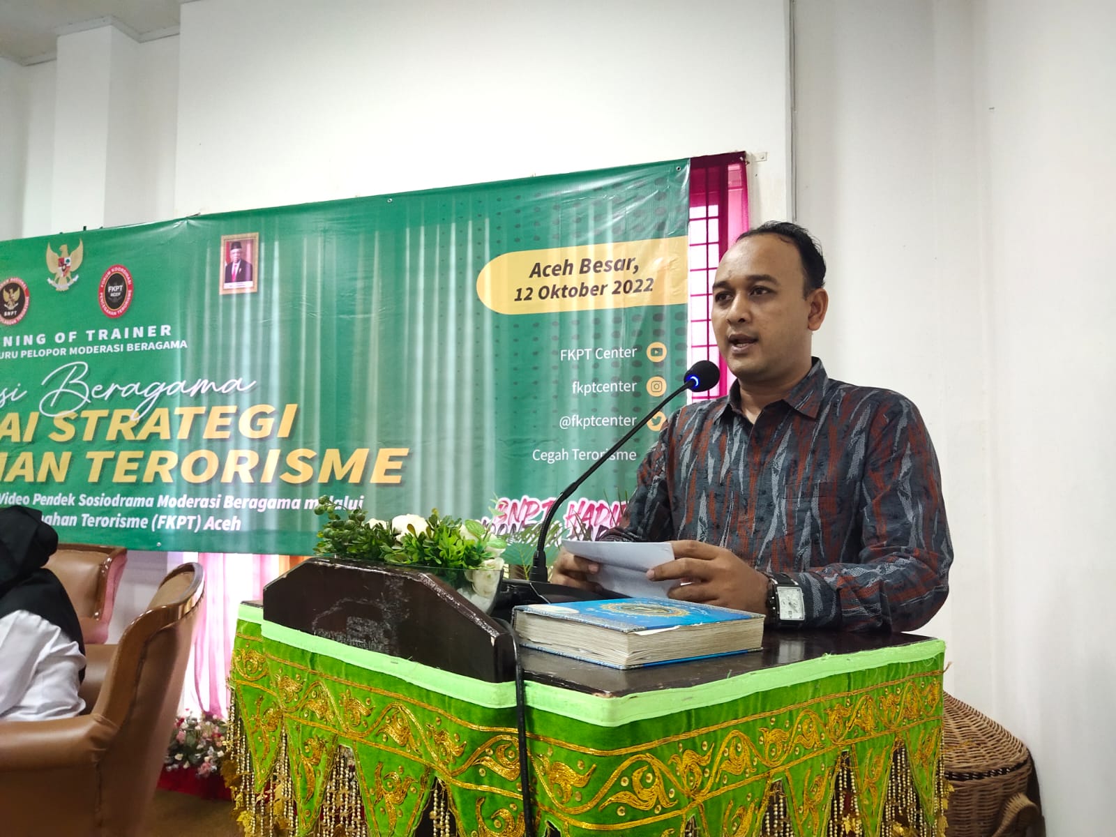 Strategi Pencegahan Terorisme, FKPT Aceh Harap Guru Jadi Moderasi Beragama di Sekolah