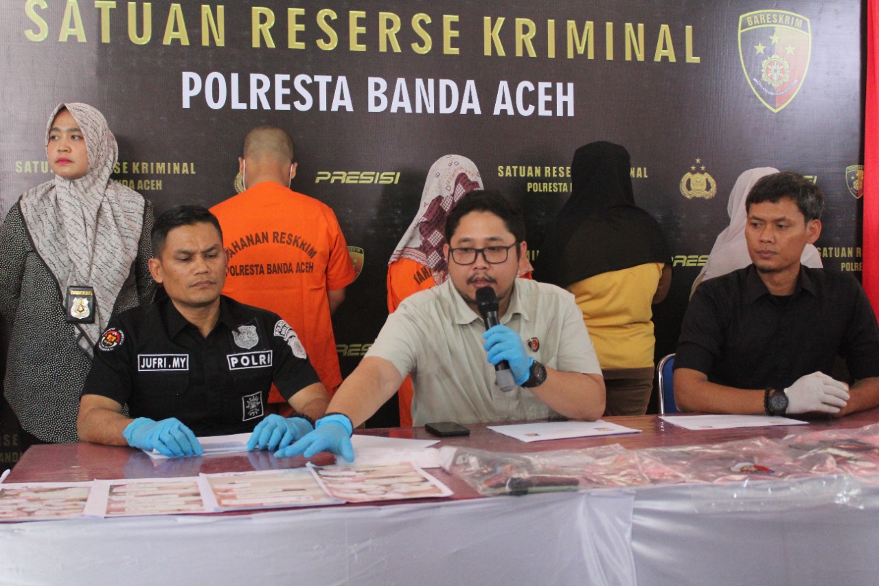 Polresta Banda Aceh Ungkap Praktik Prostitusi Online, 4 Mucikari dan 5 PSK Diamankan
