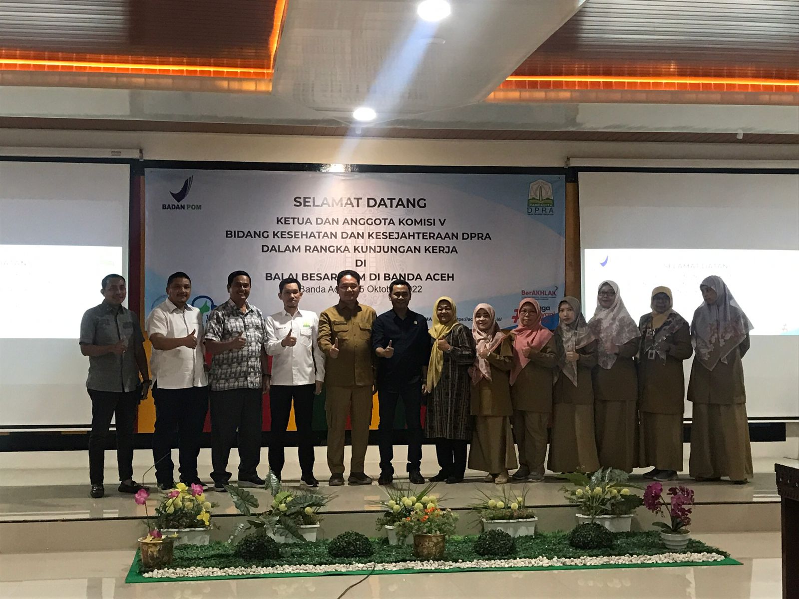 Komisi V DPRA Kunker ke BPOM Aceh, Ini yang Dibahas