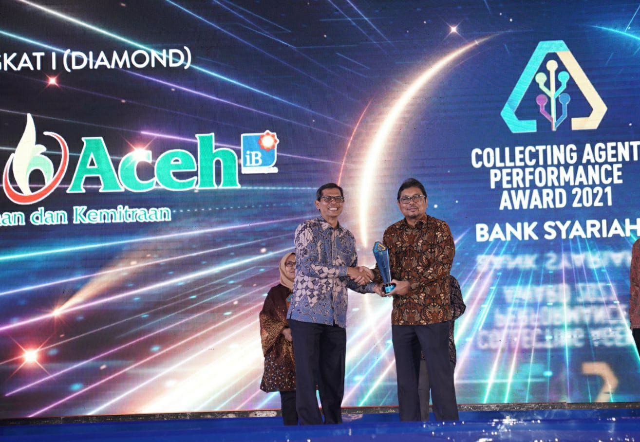Optimalkan Penerimaan Negara, Bank Aceh Raih Peringkat 1 Collecting Agent Performance Award