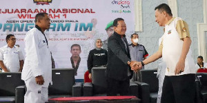 Pj Gubernur Aceh Hadiri Pembukaan Kejurnas Taekwondo Piala Pangdam IM