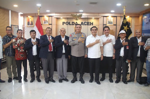 Kapolda Aceh Terima Kunjungan Tim Komisi I DPR RI