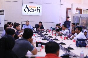 Mantapkan Strategi, Kadisbudpar Aceh dan Pj Walikota Sabang Diskusi dengan Pelaku Perjalanan Pariwisata
