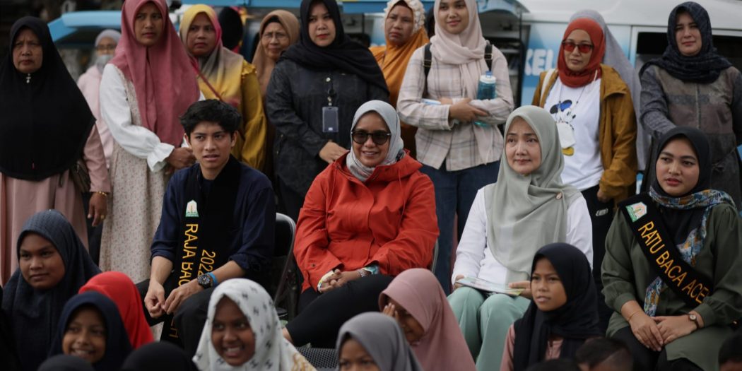 Bunda Literasi Aceh: Ayo Baca, Baca dan Baca