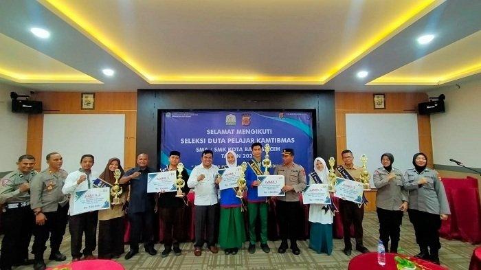 Dua Siswa SMAN 3 Banda Aceh Dinobatkan Sebagai Duta Pelajar Kamtibmas 2022