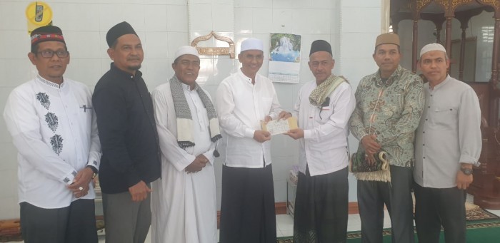 Kemenag Aceh Utara salurkan Bantuan untuk Perluasan Masjid Al-Kautsar