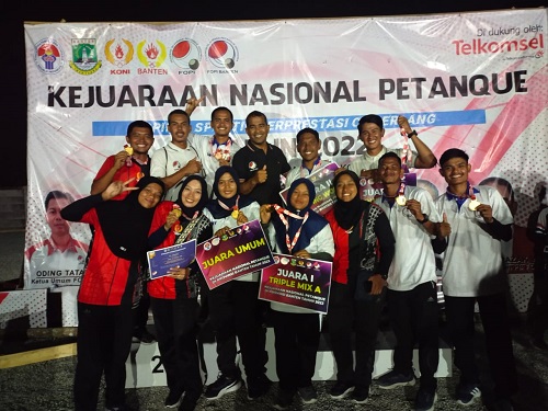 Hebat! Aceh Kembali Meraih Juara Umum di Kejurnas Petanque
