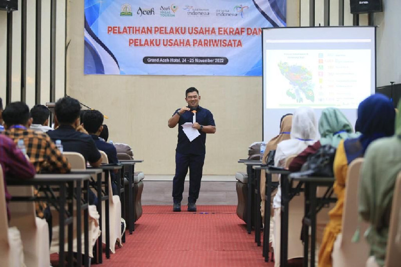 Kadisbudpar Aceh: Pelaku Usaha Harus Berkolaborasi dan Kembangkan Bisnis Secara Online