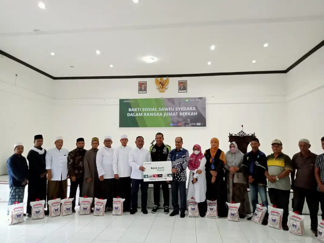 Kodam IM dan Bank Aceh Syariah Salurkan Bantuan untuk Masyarakat