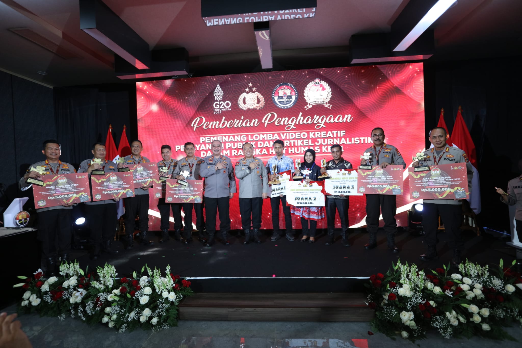 Polda Aceh Juara Lomba Video Kreatif Zona Sumatera