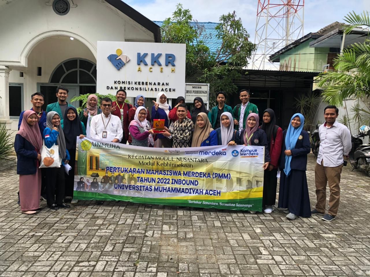 Mahasiswa PMM Unmuha Berkunjung ke KKR Aceh