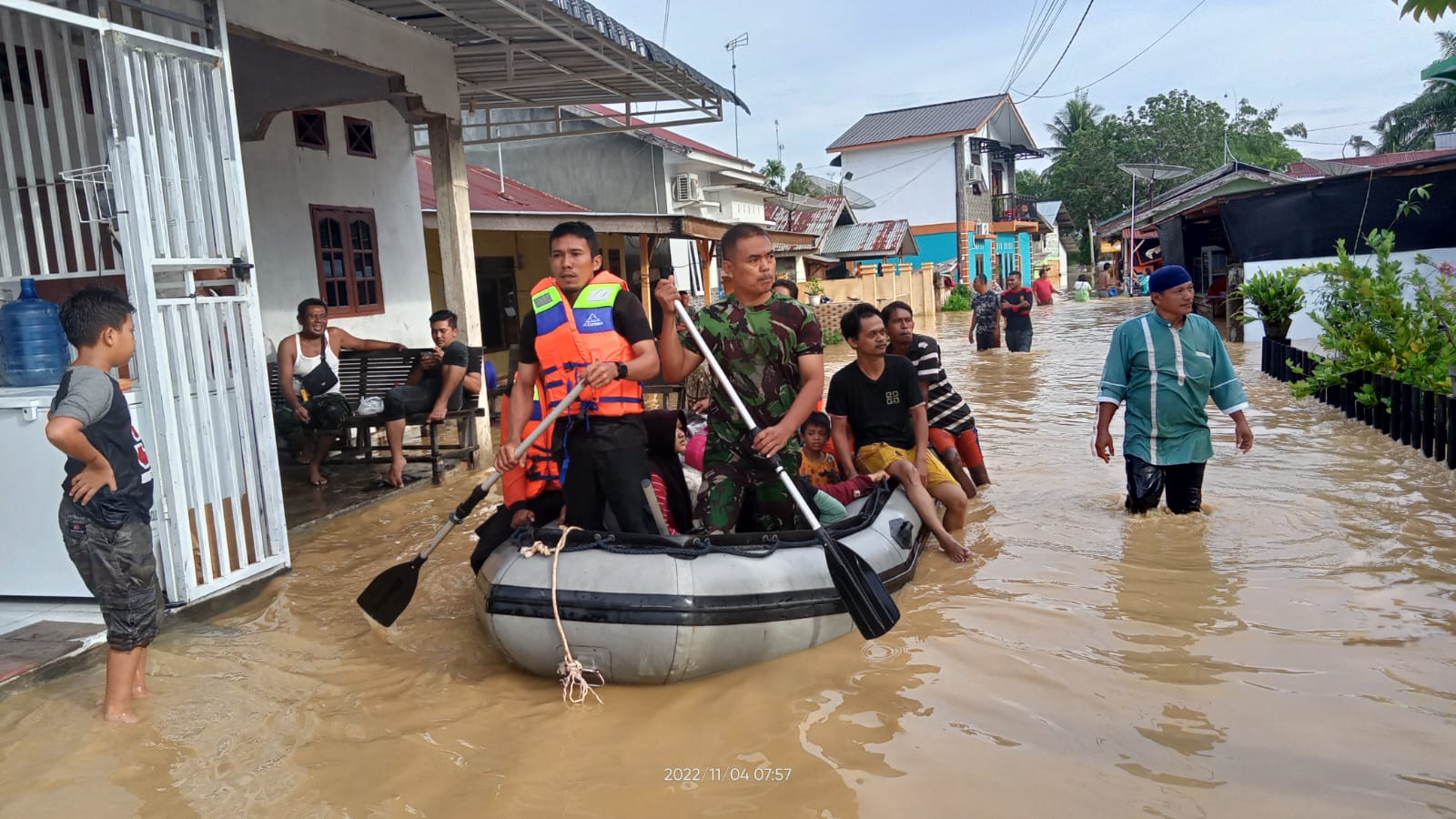 Sebanyak 6.782 KK di Kota Langsa Terdampak Banjir