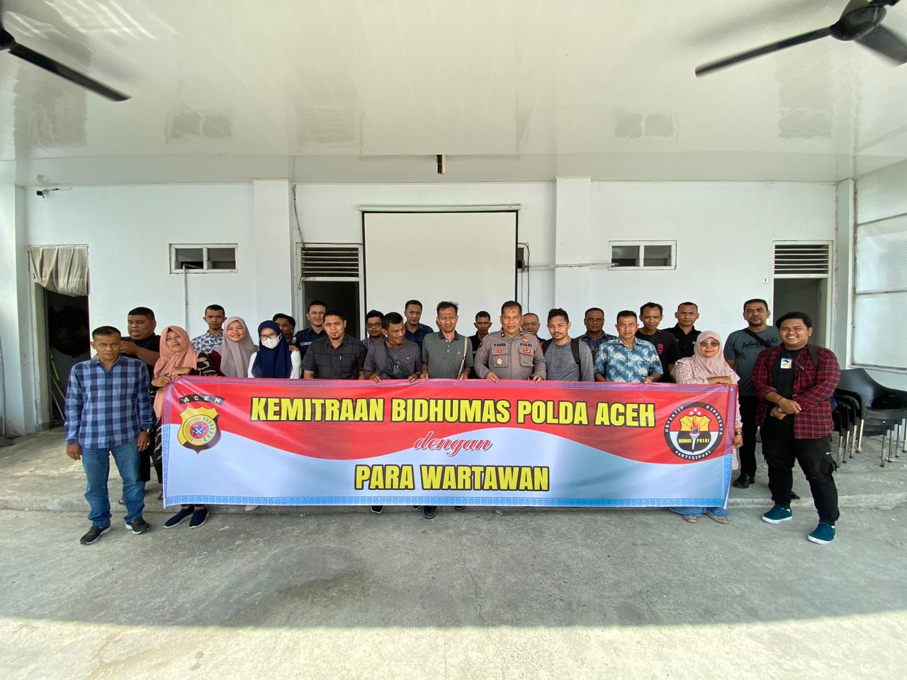 Polda Aceh Ajak Wartawan Ikut Andil Pelihara Kamtibmas Lewat Edukasi