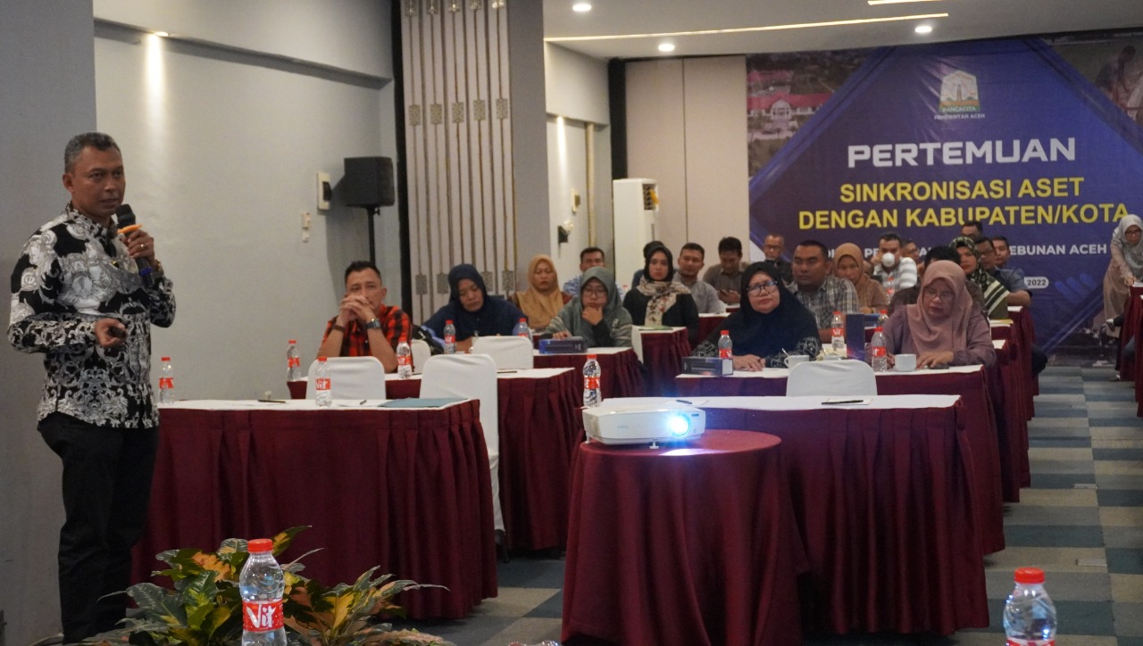 Distanbun Aceh Laksanakan Pertemuan Singkronisasi Aset
