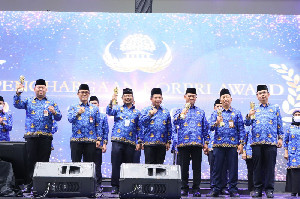 Lima Menteri Kabinet Indonesia Maju Raih Korpri Award 2022