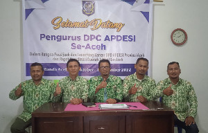 DPD APDESI Aceh Peusijuk Kantor Sekretariat dan Lauching Rumoh Aspirasi Gampong