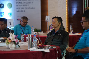 Pj. Gubernur bersama Sekda Aceh dan Pimpinan DPRA ikuti Diklat PAKU Integritas KPK