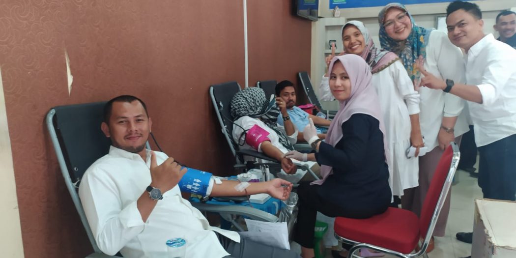 Donor Darah ASN Pemerintah Aceh Bertambah 26 Kantong, Total 11.612 Sepanjang Tahun 2022