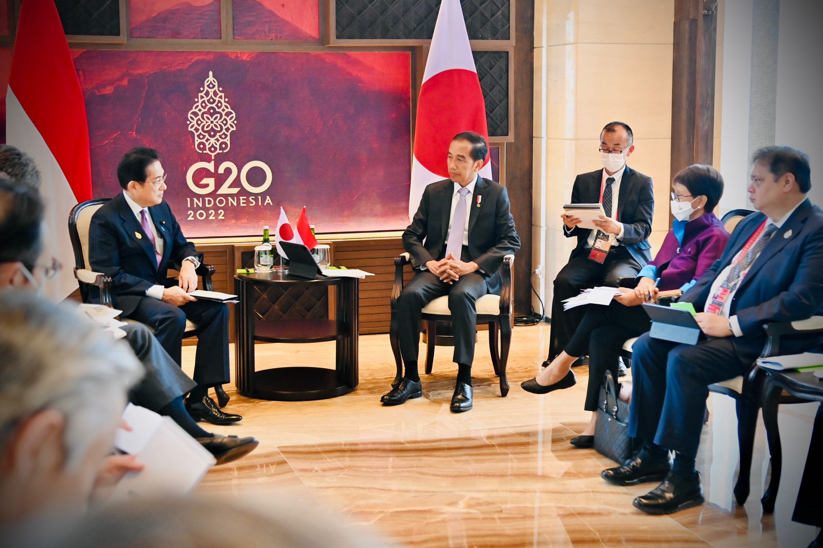 Presiden Jokowi Lakukan Pertemuan Bilateral dengan PM Jepang