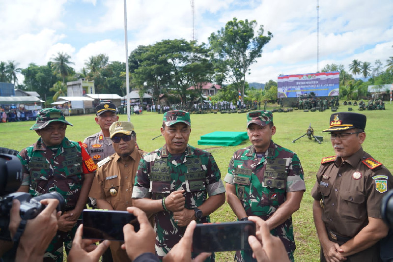 Pangdam IM: TMMD Wujud TNI Bantu Masyarakat Majukan Daerah Tertinggal dan Terisolir