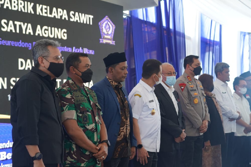 Diresmikan Menteri ATR/BPN, PT Setya Agung di Aceh Utara Siap Beroperasi