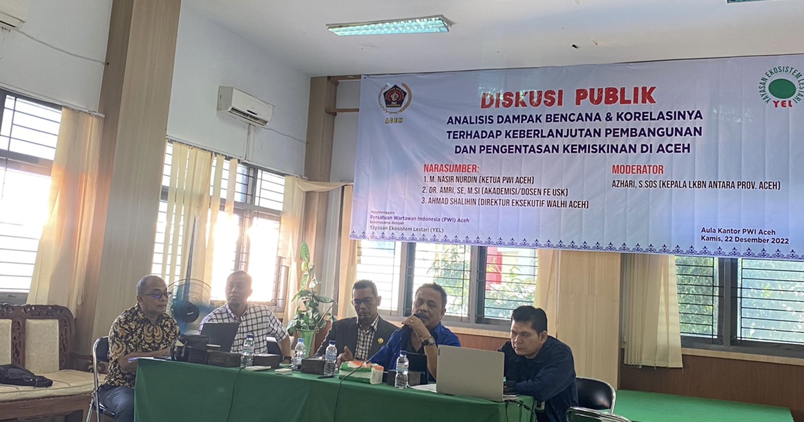 Ketua PWI Aceh Sebut Bencana Tak Dapat Dihindari, Namun Dampaknya Masih Bisa Dikendalikan