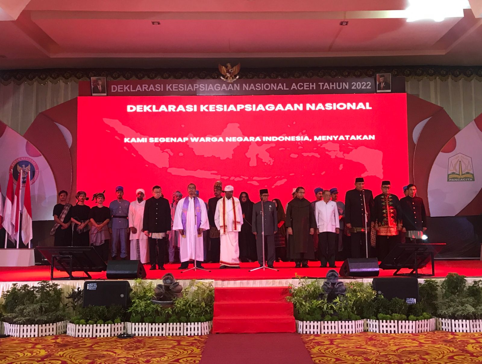 BNPT Gelar Deklarasi Kesiapsiagaan Nasional di Aceh, Dihadiri Para Tokoh Agama