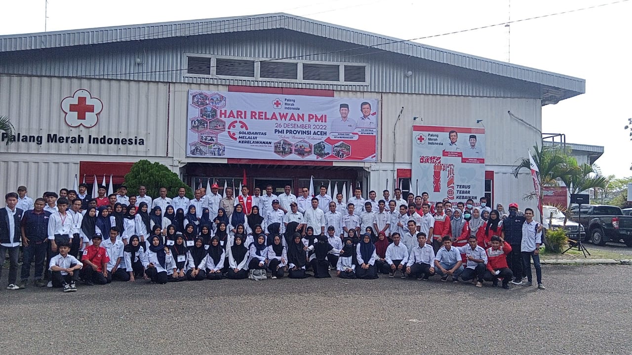 PMI Aceh Peringati Hari Relawan International dan Do'a Bersama