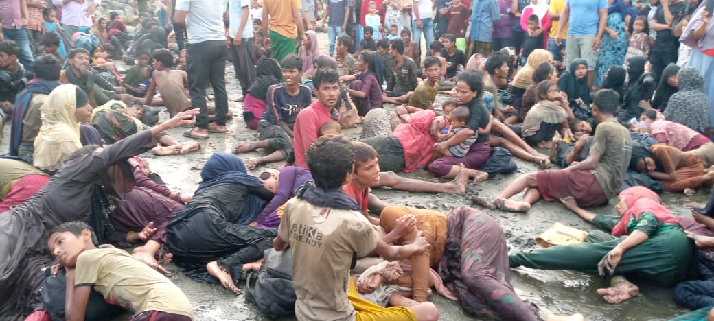185 Imigran Rohingya Kembali Mendarat di Aceh, Kali ini di Pidie