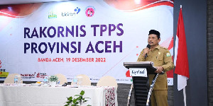 Buka RAKORNIS TPPS,  M. Jafar: Penurunan dan Pencegahan Stunting Jadi Fokus Pemerintah Aceh