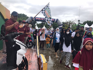 Meriahkan Adhyaksa Expo 2022, Kejati Aceh Gelar Fun Walk Bareng