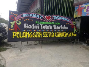 Kenang Kegagalan Mantan Bupati Aceh Tamiang, Warkop Corner Coffe Adakan Syukuran dan Santunan Anak Yatim