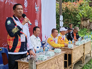 105 Atlet Ikuti Pertandingan Arung Jeuram PORA 2022