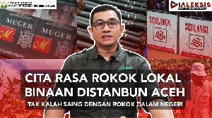 Cita Rasa Rokok Lokal Binaan Distanbun Aceh Tak Kalah Saing dengan Rokok Dalam Negeri