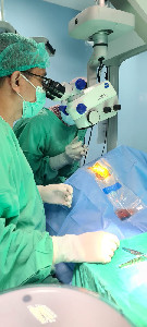 Pertama di Aceh, RS Cempaka Lima Sukses Laksanakan Transplantasi Kornea Mata