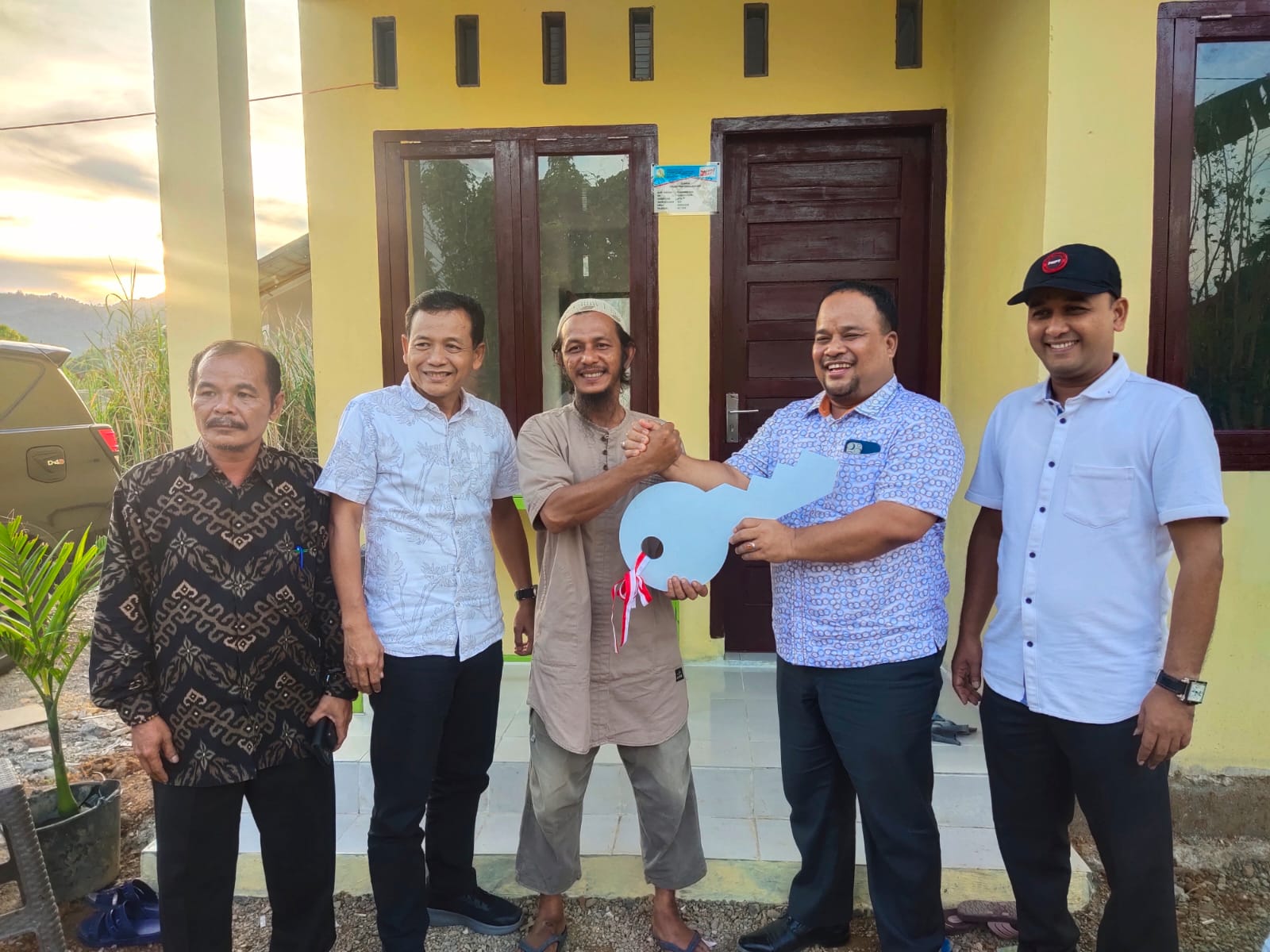 Bersumber dari Pokir DPR Aceh, Eks Terpidana Kasus Terorisme Terima Bantuan Rumah Layak Huni