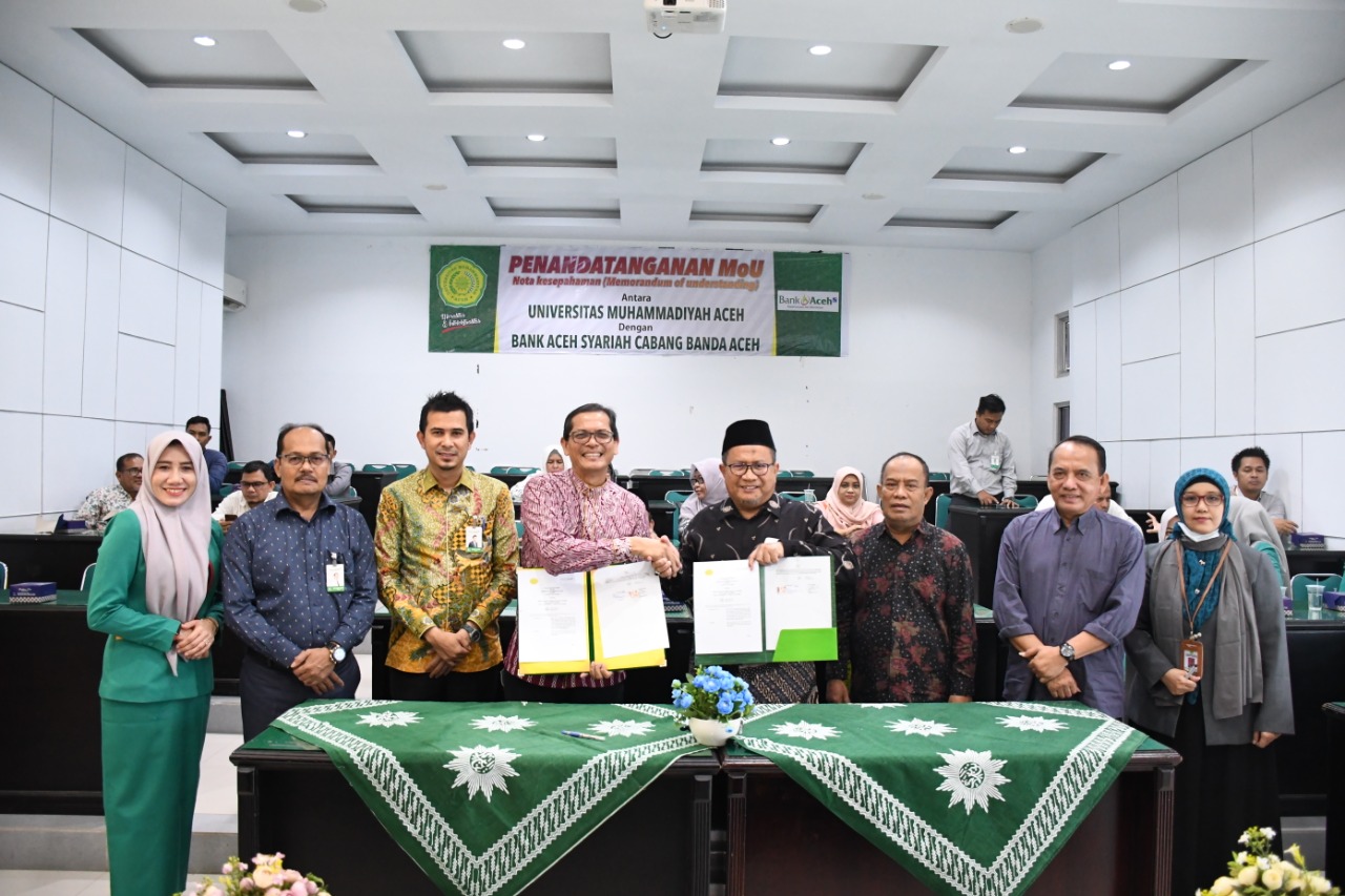 Perkuat Sinergitas, Bank Aceh dan UNMUHA Jalin Kerja Sama