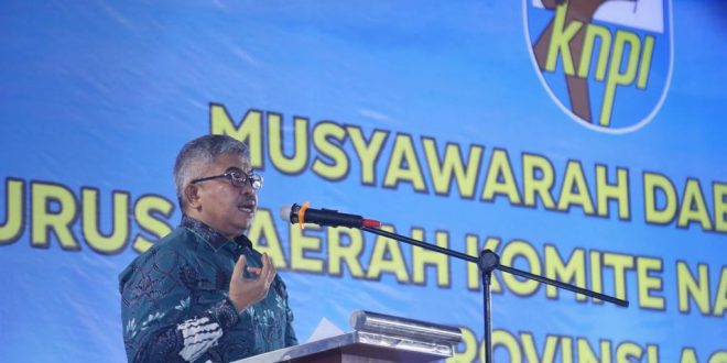 Pesan Pj Gubernur dalam Pembukaan Musda KNPI Aceh