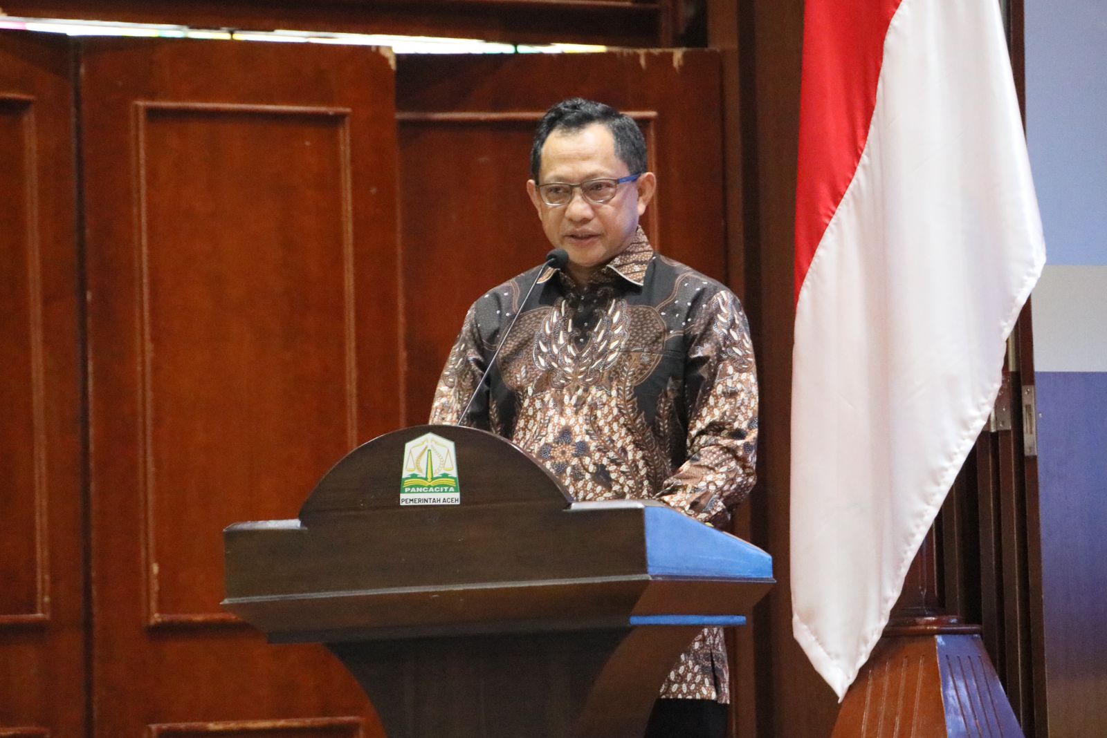 Mendagri: Nikmat yang Paling Indah Bagi Rakyat Aceh Adalah Nikmat Keamanan