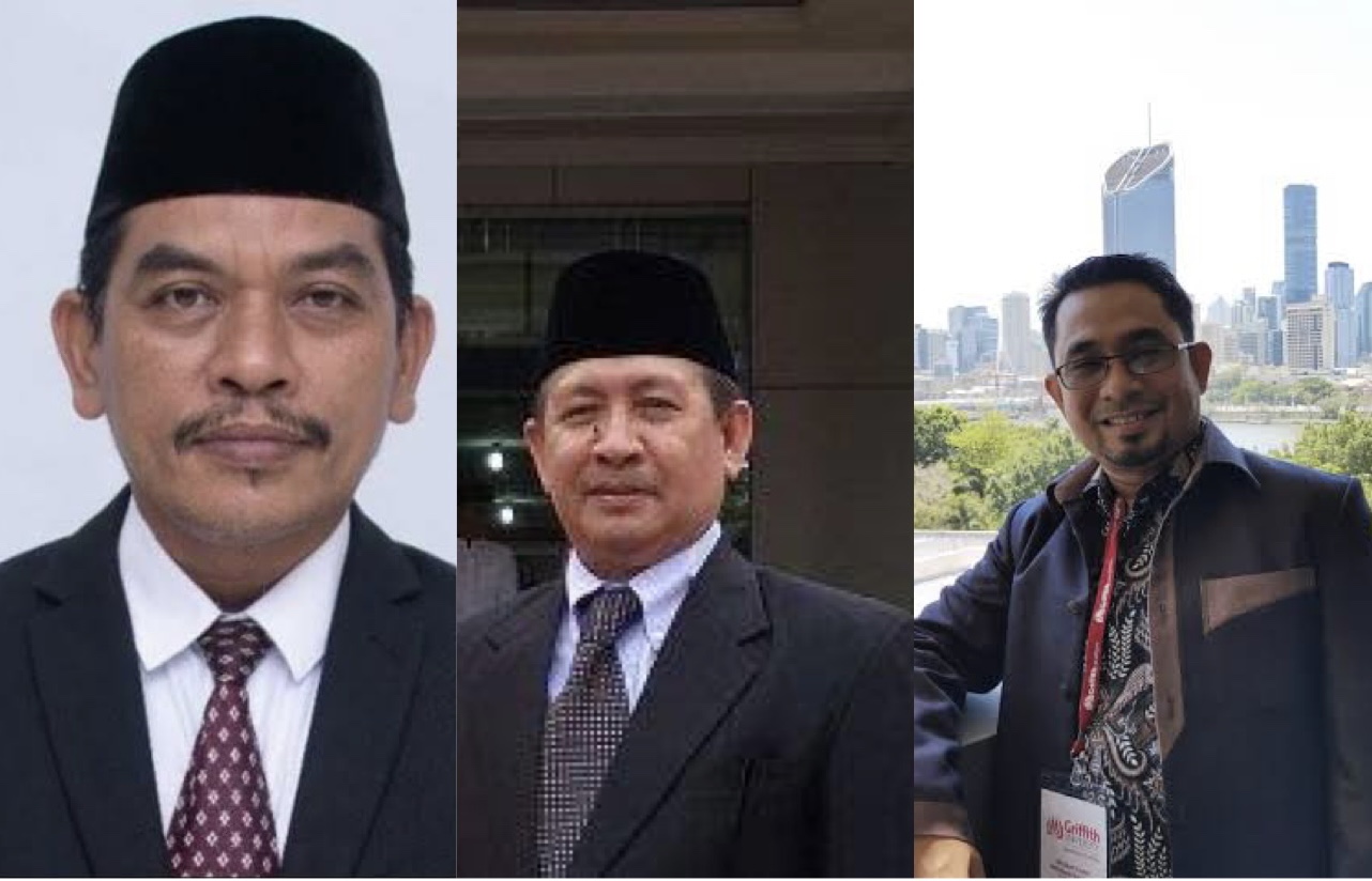 Profil 3 Balon Rektor IAIN Langsa dari Kalangan Guru Besar