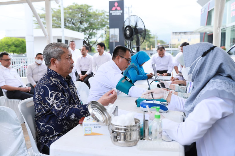 BAS Bekerjasama PMI Banda Aceh Gelar Peduli Donor Darah, Bantu Ketersediaan