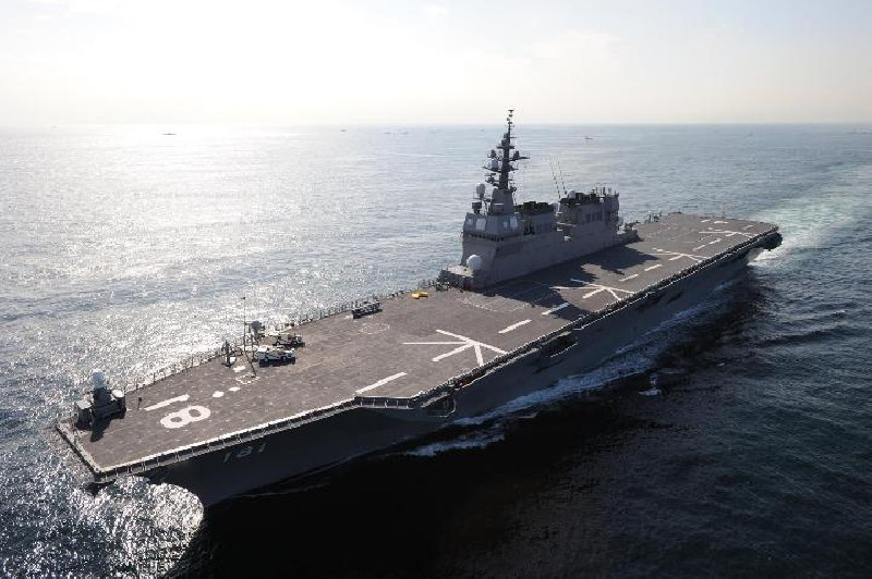 Jepang Kerahkan Jet Tempur, Awasi Kapal Induk Berserta 5 Kapal perang China