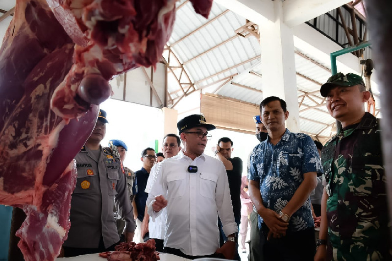 Kendalikan Inflasi, Pj Wali Kota Banda Aceh Sidak Pasar Al Mahirah
