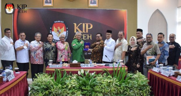 Komisi II DPR RI Kunjungi KIP Aceh, Bahas Pendalaman Persiapan Pemilu Serentak 2024 di Aceh